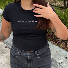 Load image into Gallery viewer, Cosmic Love Embroidered Baby Tee