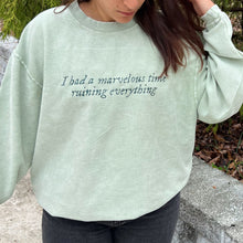 Load image into Gallery viewer, Ribbed TLGAD Oversized Crewneck