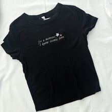 Load image into Gallery viewer, Cosmic Love Embroidered Baby Tee