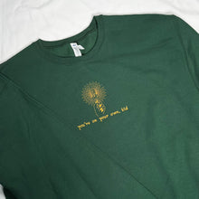 Load image into Gallery viewer, You're on Your Own, Kid Embroidered Crewneck
