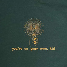 Load image into Gallery viewer, You're on Your Own, Kid Embroidered Crewneck

